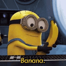 Detail Gambar Minion Banana Nomer 26
