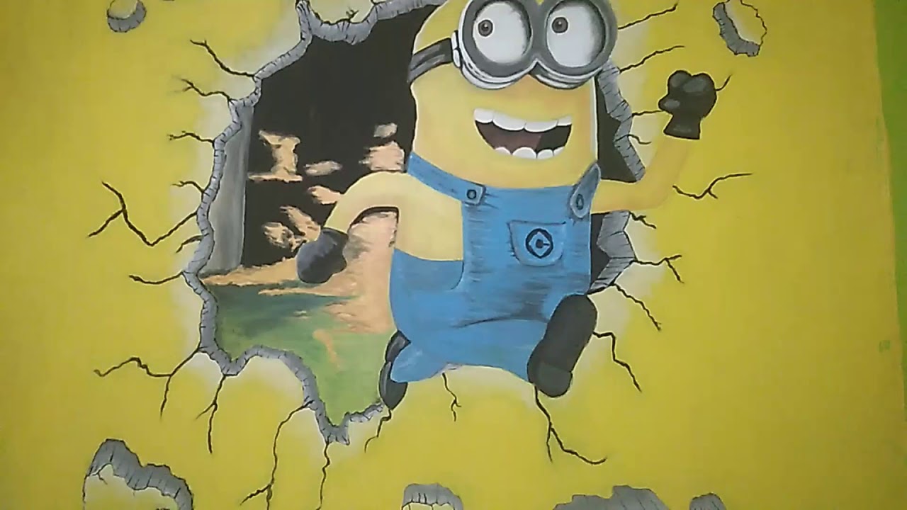 Detail Gambar Minion Di Tembok Nomer 14