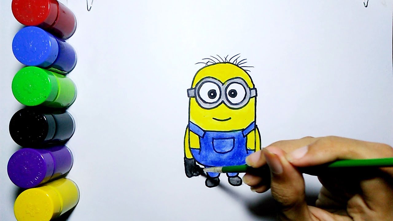 Detail Gambar Minion Mewarnai Nomer 50