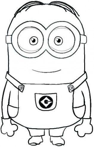 Detail Gambar Minion Mudah Nomer 18