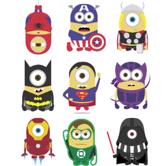 Detail Gambar Minion Superhero Nomer 12