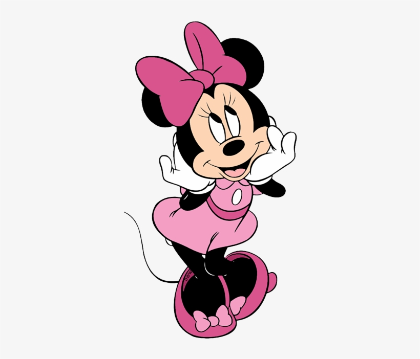 Detail Gambar Minnie Mouse Pink Nomer 16