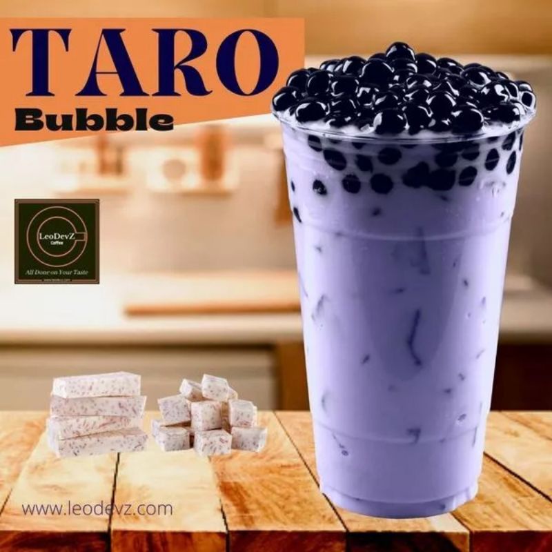 Detail Gambar Minuman Boba Rasa Taro Nomer 7