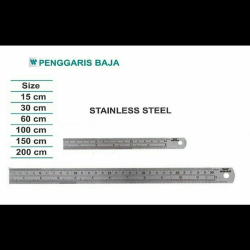 Detail Gambar Mistar Baja Nomer 54