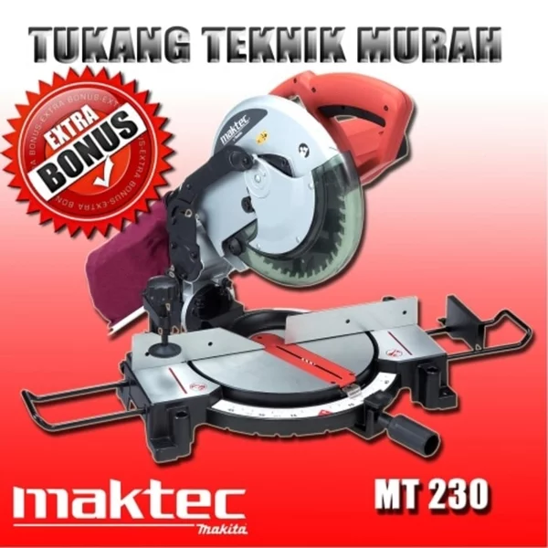 Detail Gambar Miter Saw Maktec Mt230 Nomer 22