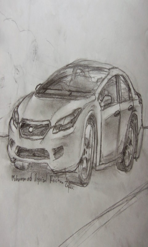 Detail Gambar Mobil 3d Pensil Nomer 23