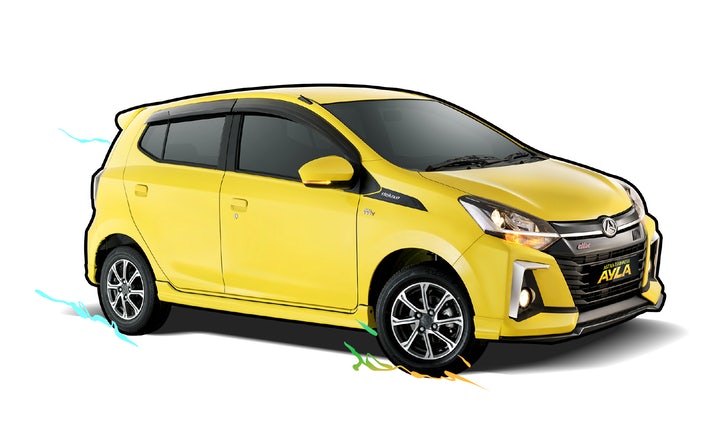 Detail Gambar Mobil Daihatsu Ayla Nomer 25