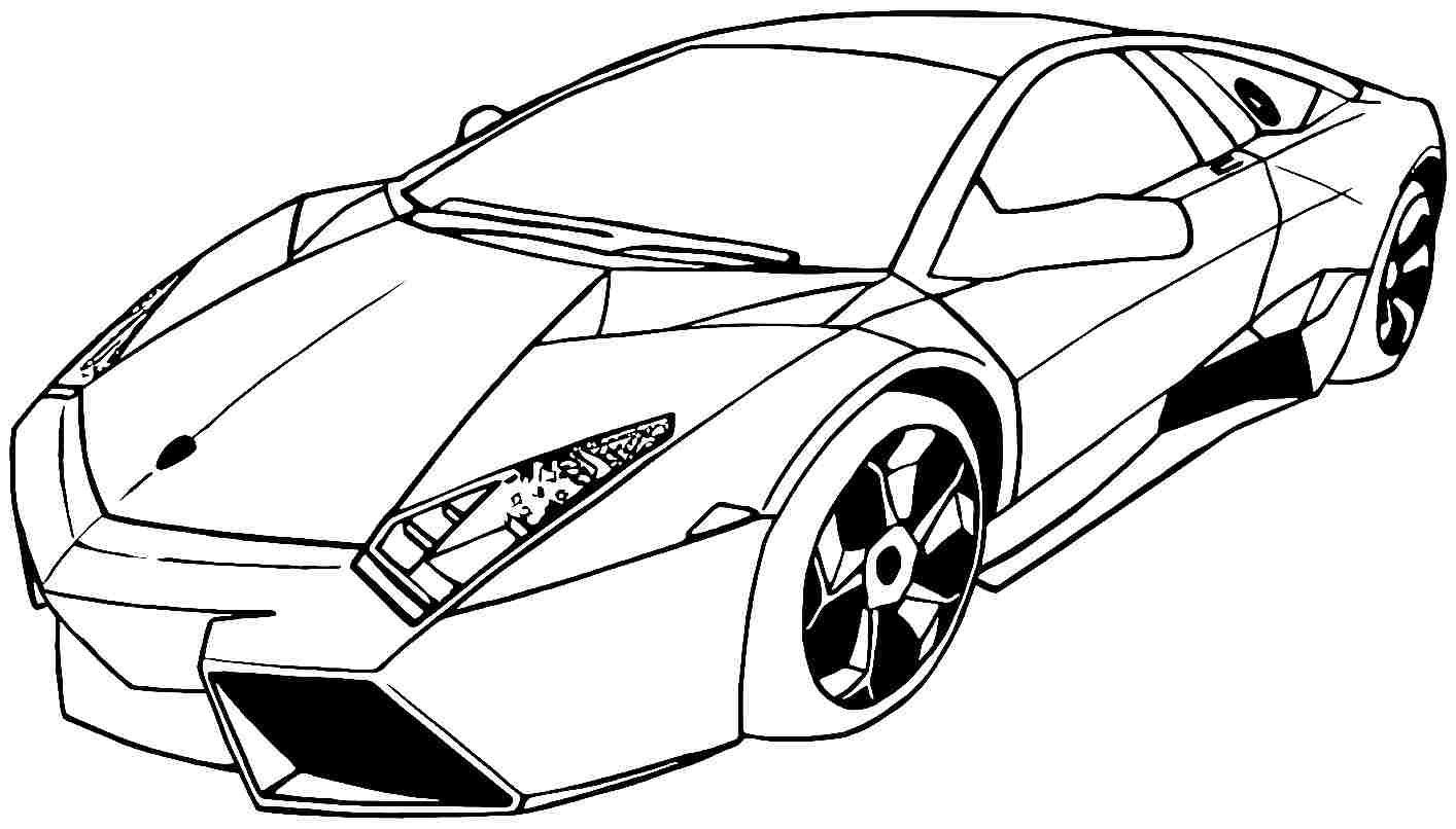 Detail Gambar Mobil Lamborghini Hitam Putih Nomer 3