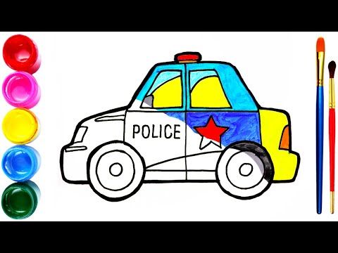 Detail Gambar Mobil Polisi Anak Tk Nomer 21