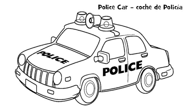 Gambar Mobil Polisi Hitam Putih - KibrisPDR