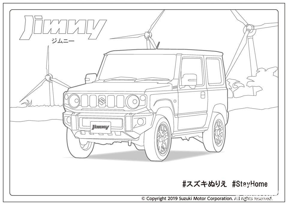 Detail Gambar Mobil Untuk Diwarnai Nomer 34