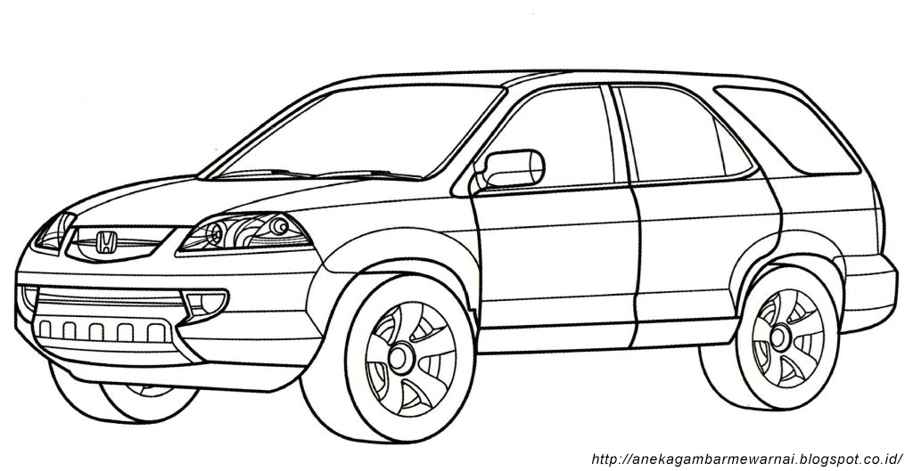 Detail Gambar Mobil Untuk Mewarnai Nomer 31