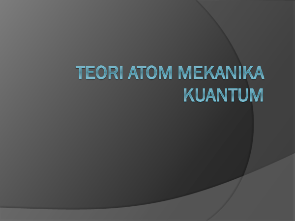 Detail Gambar Model Atom Mekanika Kuantum Nomer 53