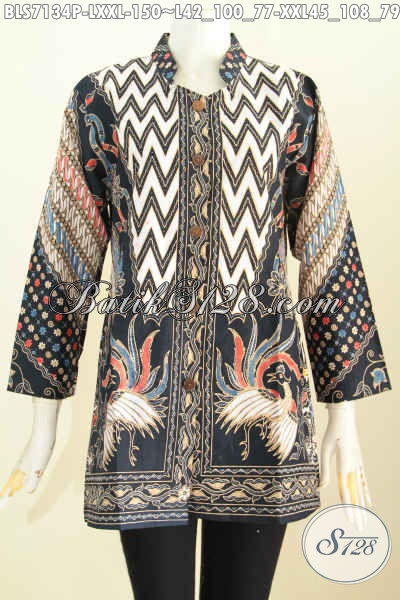 Detail Gambar Model Baju Atasan Krah Sanghai Wanita Nomer 13