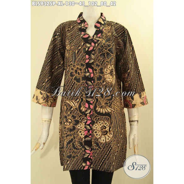 Detail Gambar Model Baju Atasan Krah Sanghai Wanita Nomer 24