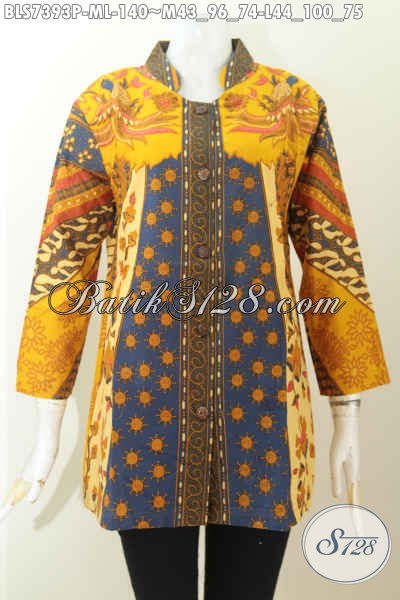 Detail Gambar Model Baju Atasan Krah Sanghai Wanita Nomer 25