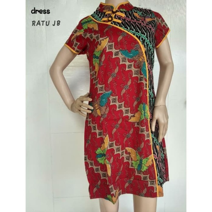 Detail Gambar Model Baju Atasan Krah Sanghai Wanita Nomer 28