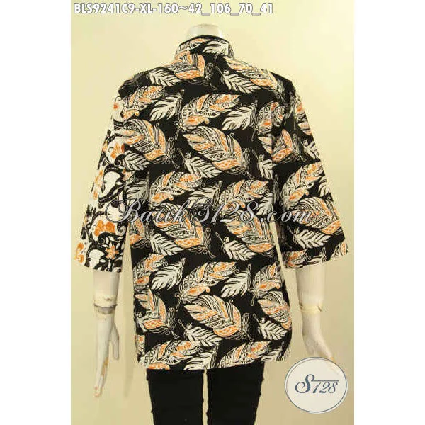Detail Gambar Model Baju Atasan Krah Sanghai Wanita Nomer 31