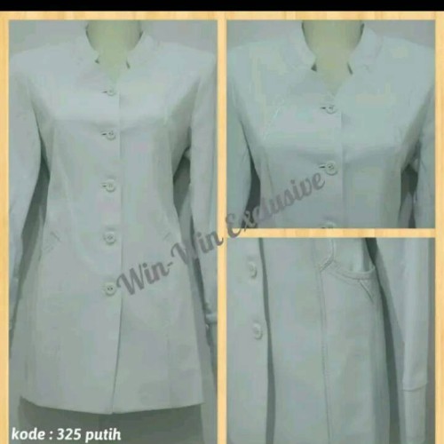 Detail Gambar Model Baju Atasan Krah Sanghai Wanita Nomer 39