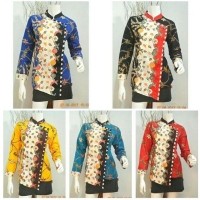 Detail Gambar Model Baju Atasan Krah Sanghai Wanita Nomer 40