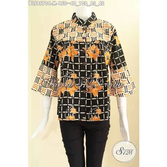 Detail Gambar Model Baju Atasan Krah Sanghai Wanita Nomer 49