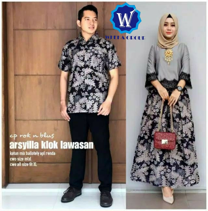 Detail Gambar Model Baju Batik Couple Nomer 7