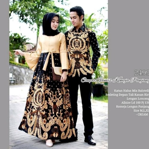 Detail Gambar Model Baju Batik Couple Nomer 10