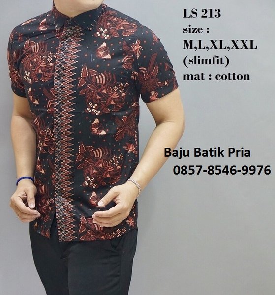 Detail Gambar Model Baju Batik Cowok Terbaru Nomer 11