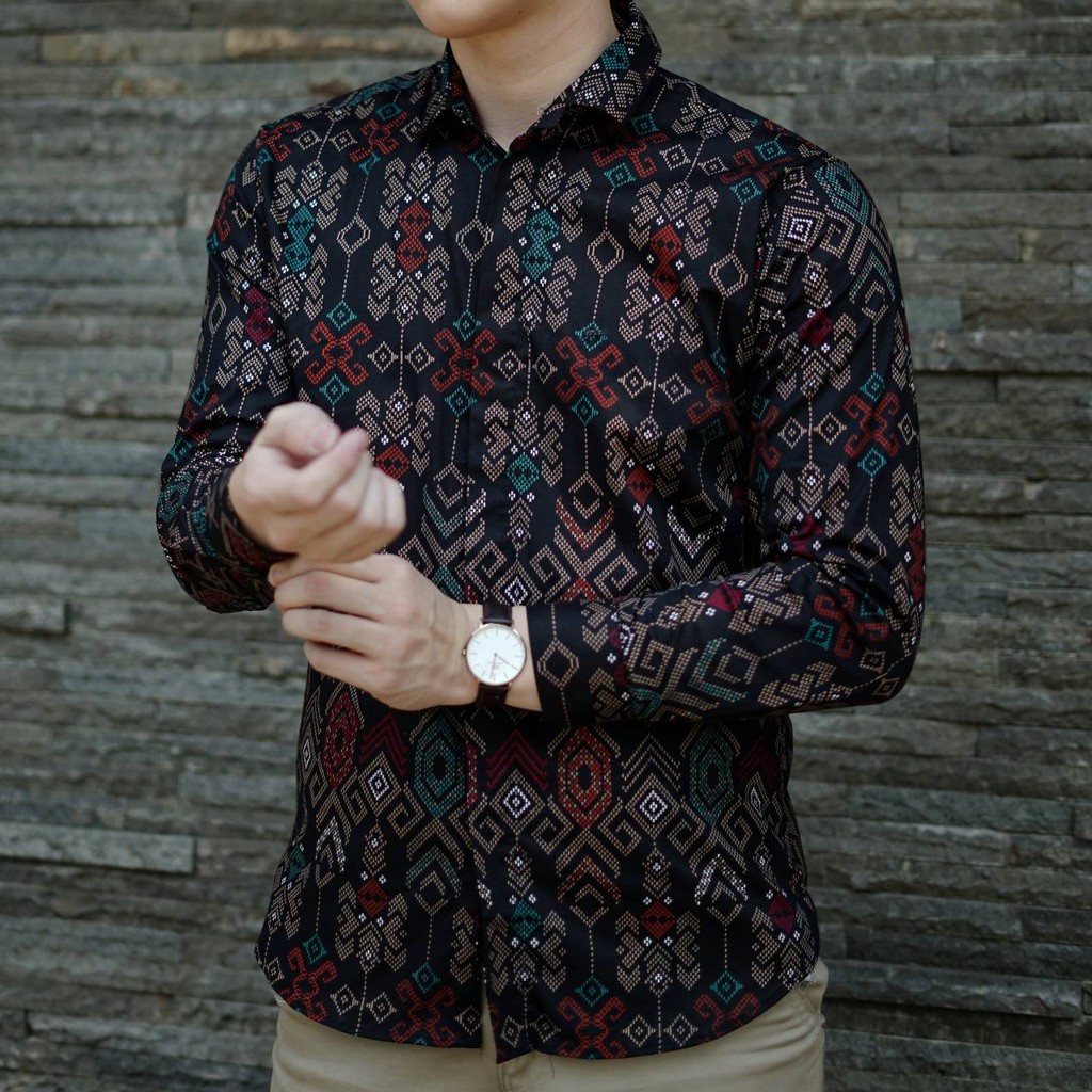 Detail Gambar Model Baju Batik Cowok Terbaru Nomer 29