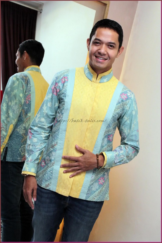 Detail Gambar Model Baju Batik Cowok Terbaru Nomer 44