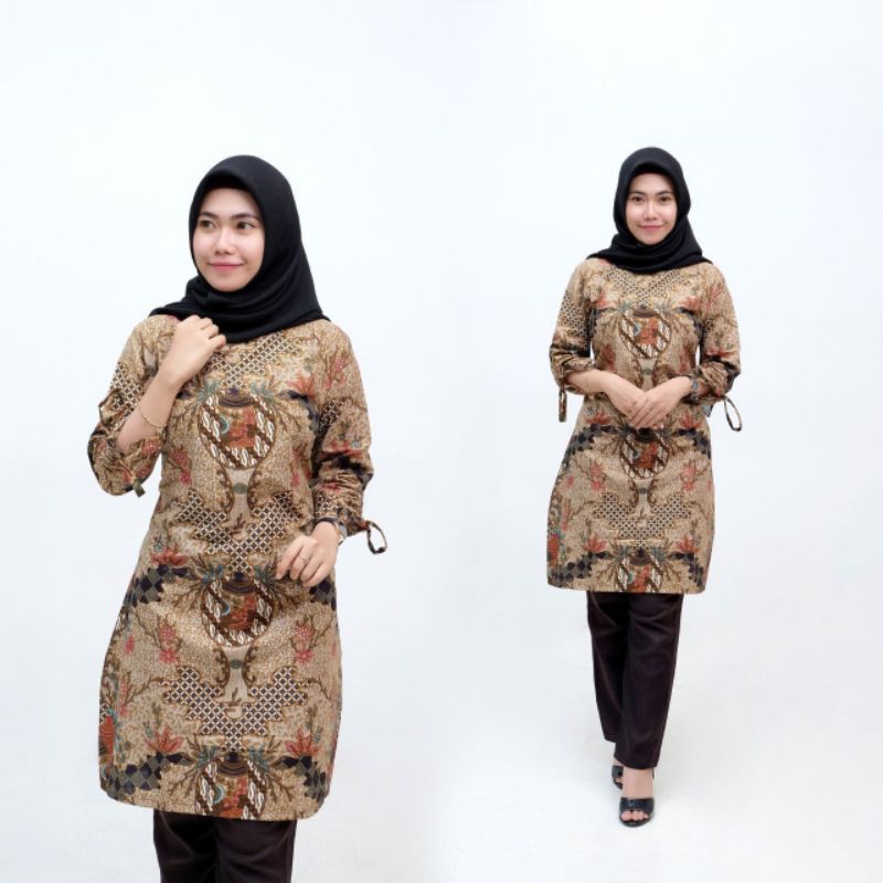 Detail Gambar Model Baju Batik Wanita Nomer 14