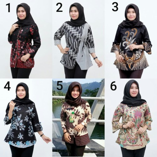 Detail Gambar Model Baju Batik Wanita Nomer 31