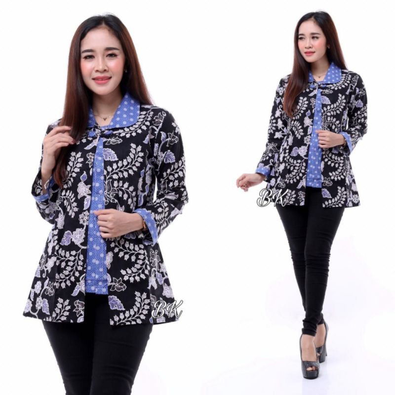 Detail Gambar Model Baju Batik Wanita Nomer 6