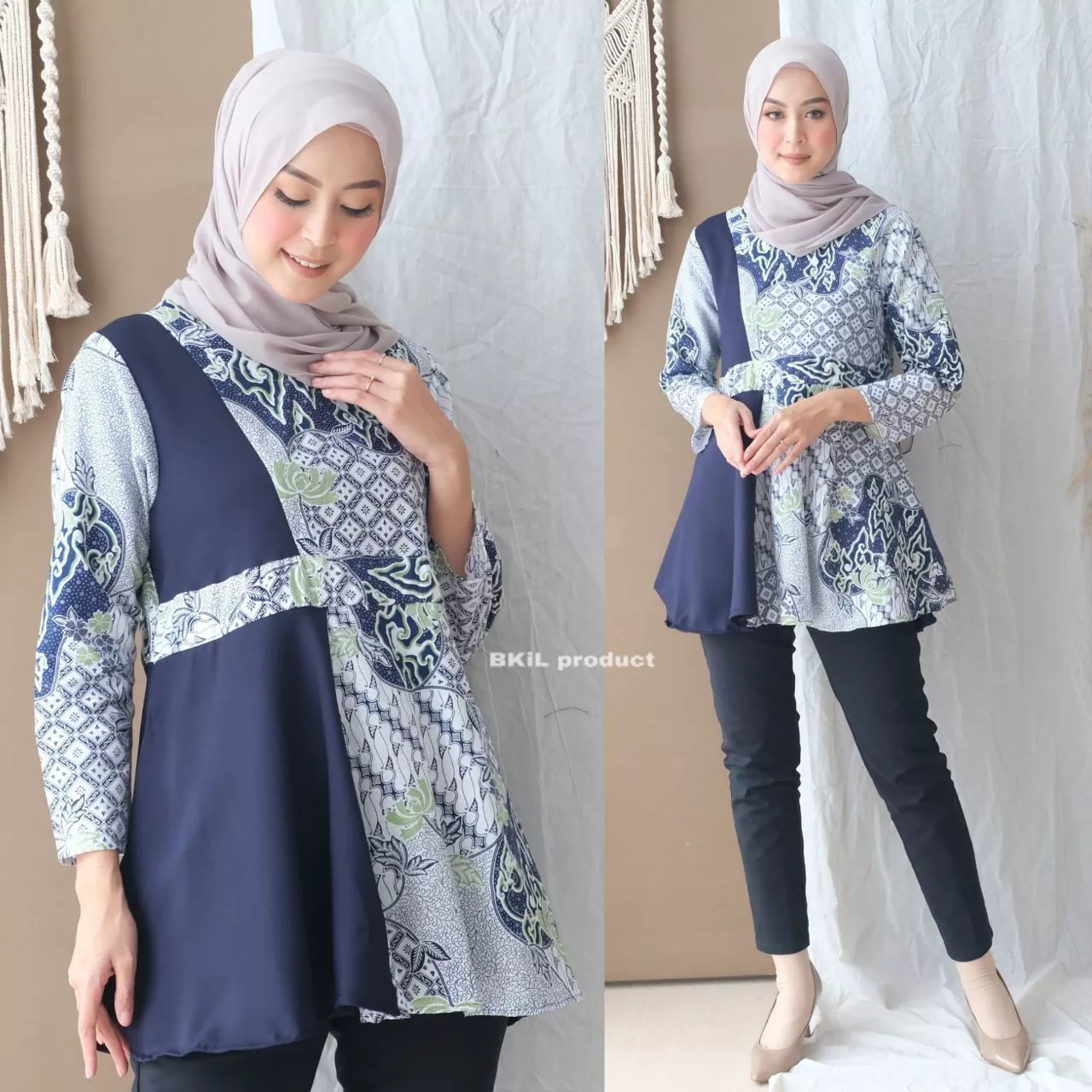 Detail Gambar Model Baju Batik Wanita Terbaru Nomer 11