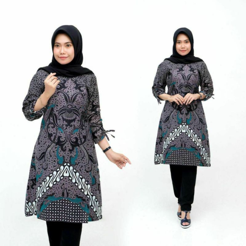 Detail Gambar Model Baju Batik Wanita Terbaru Nomer 42