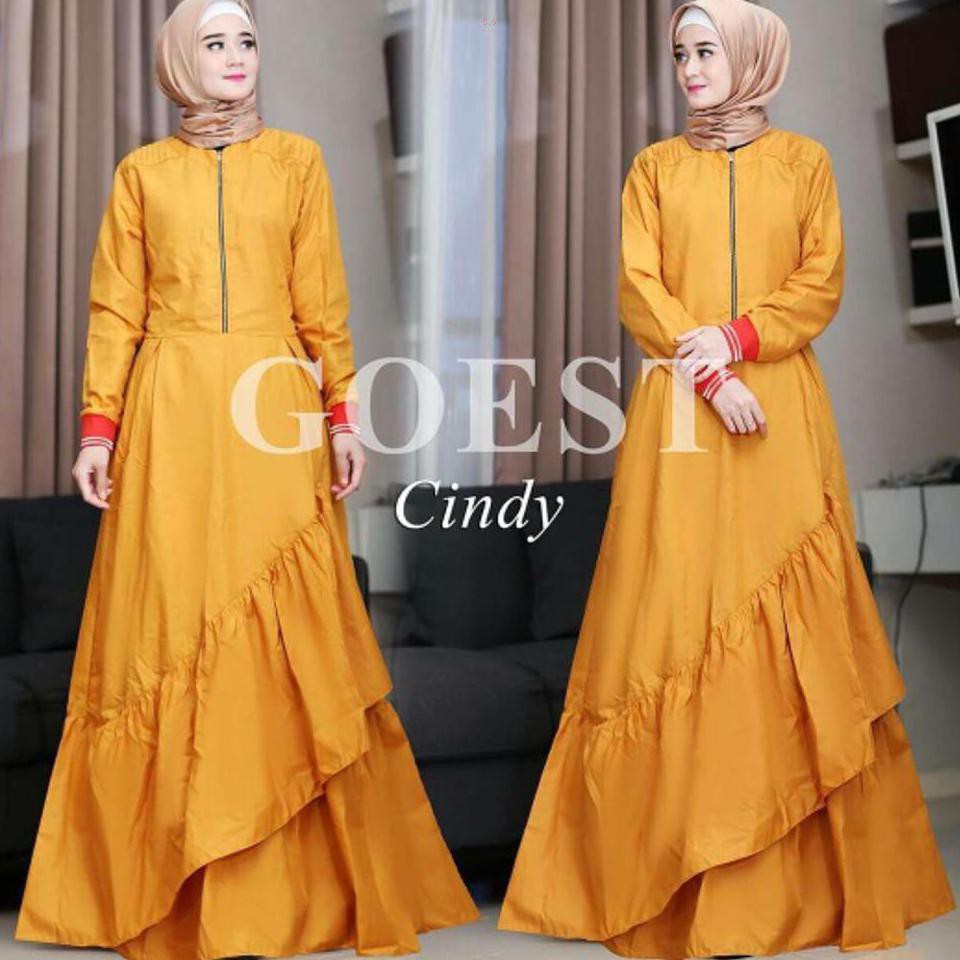 Detail Gambar Model Baju Gamis Modren Nomer 14