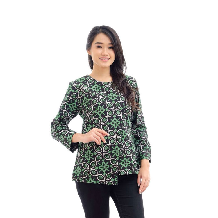 Detail Gambar Model Batik Terbaru 2019 Nomer 11