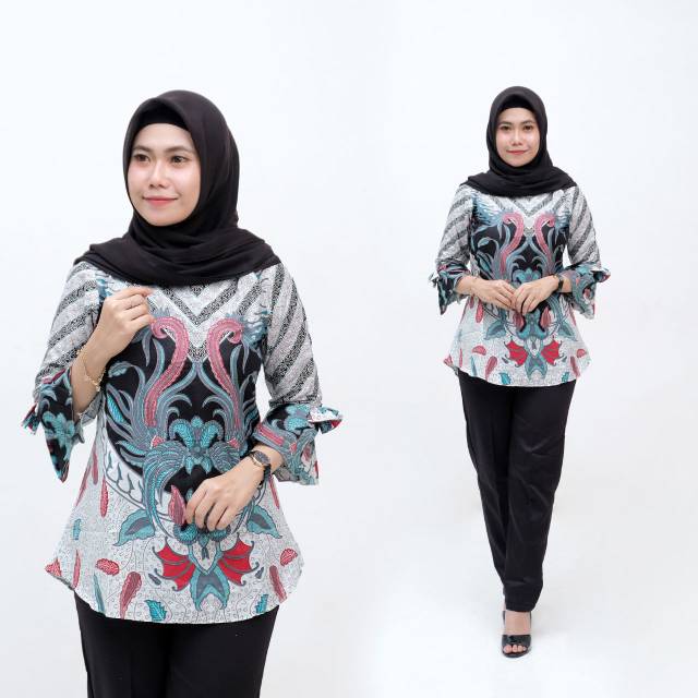 Detail Gambar Model Batik Terbaru 2019 Nomer 18