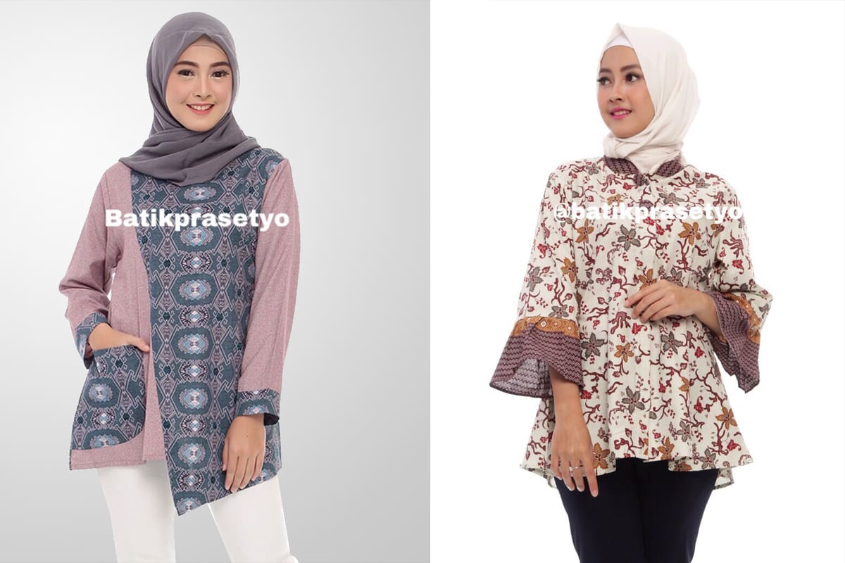 Detail Gambar Model Batik Terbaru 2019 Nomer 34