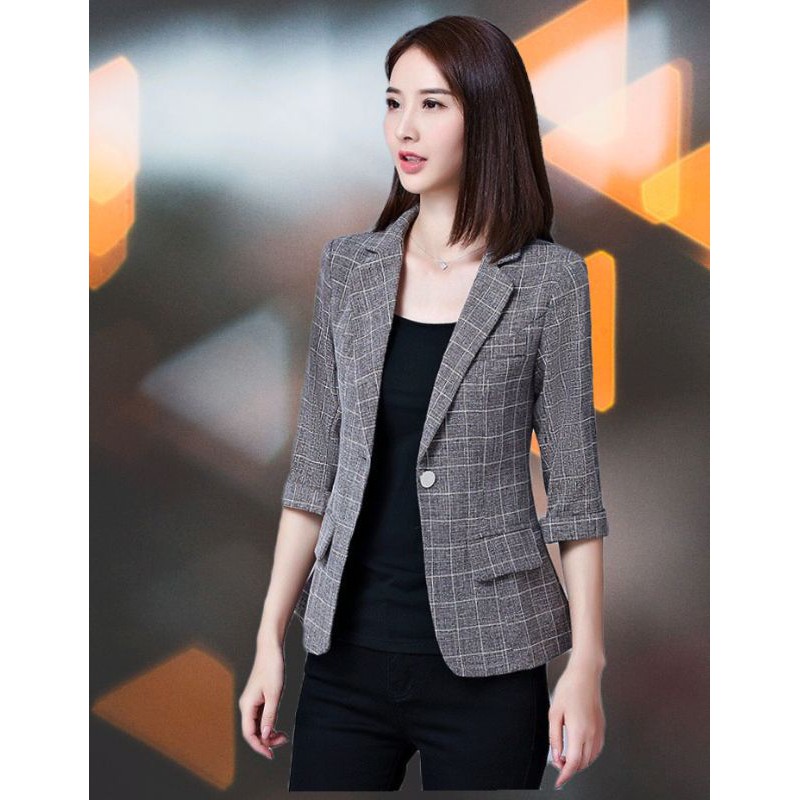 Detail Gambar Model Blazer Kerja Wanita Terbaru Nomer 19