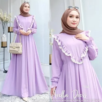 Detail Gambar Model Gamis Nomer 14