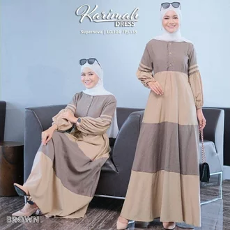 Detail Gambar Model Gamis Nomer 15