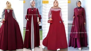 Detail Gambar Model Gamis 2019 Nomer 31