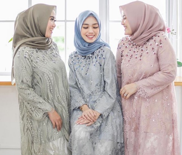 Detail Gambar Model Gamis 2019 Nomer 44