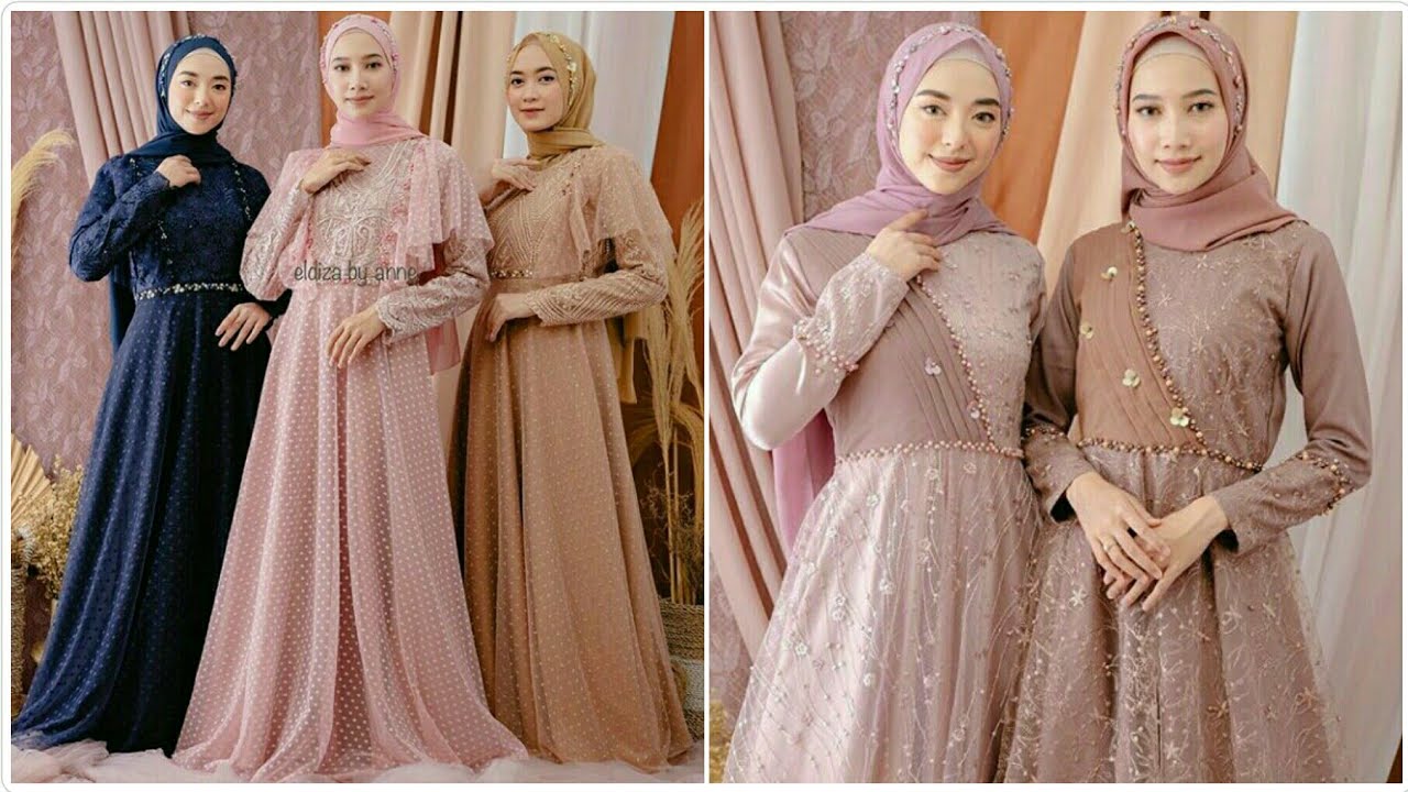 Detail Gambar Model Gamis Brokat Nomer 52