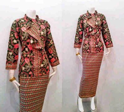 Detail Gambar Model Gaun Batik Nomer 38