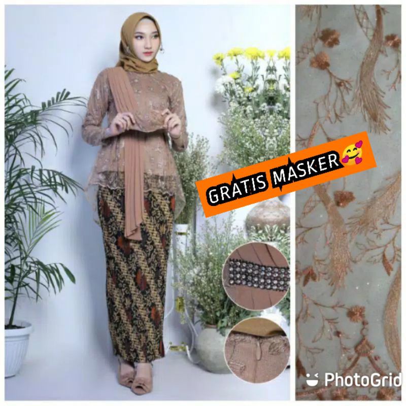 Detail Gambar Model Kebaya Brokat Nomer 31