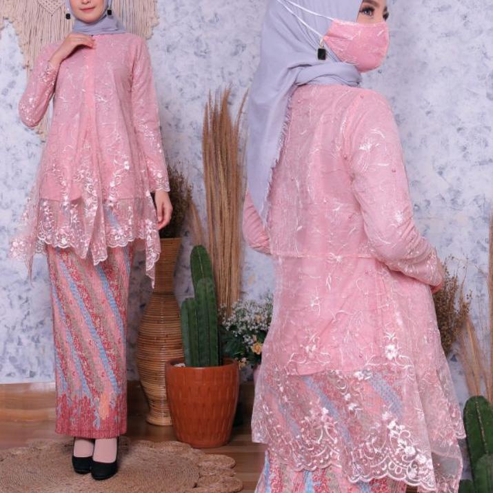 Detail Gambar Model Kebaya Brokat Nomer 40