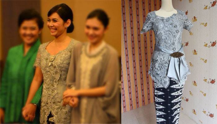 Detail Gambar Model Kebaya Modern Lengan Pendek Nomer 11