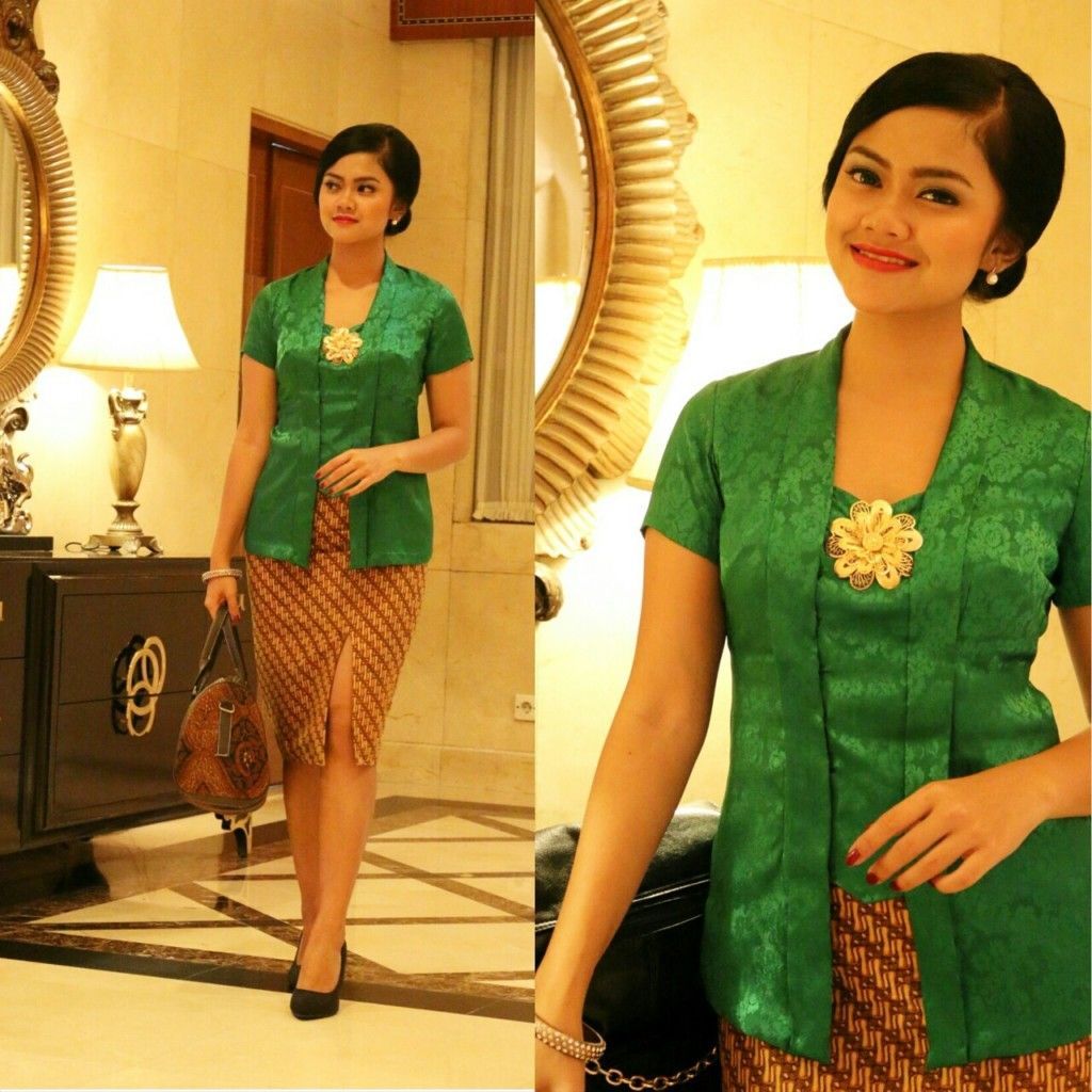 Detail Gambar Model Kebaya Modern Lengan Pendek Nomer 27